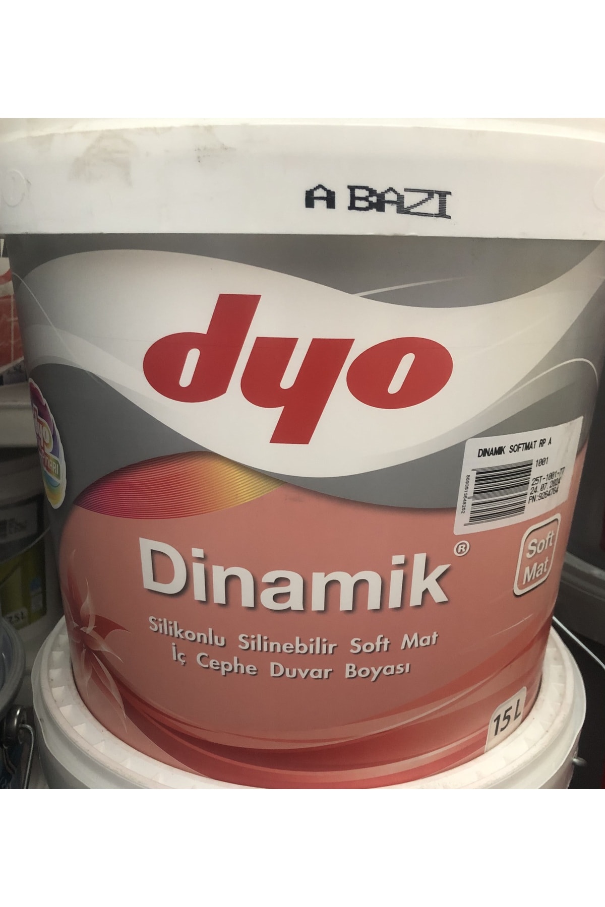 Dinamik soft mat silikonlu iç boya andezit 20 15 litre