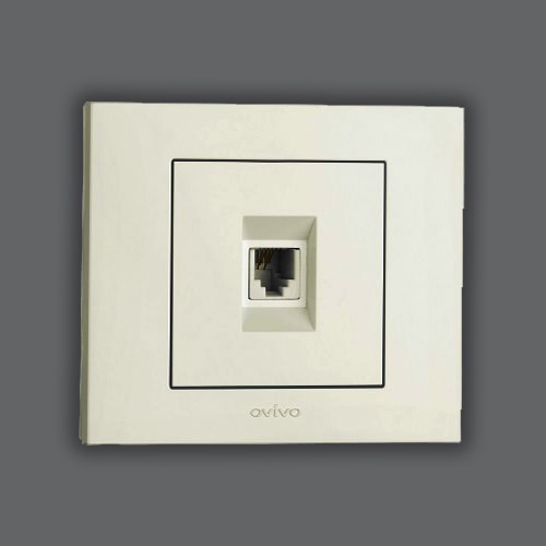 Numeris Telefon Priz RJ11 Beyaz