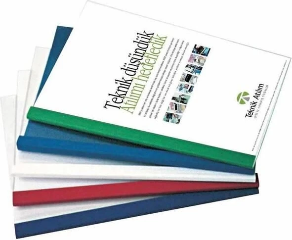 Siyah Çelik Isısal Kapak, 1.5 Mm, Sırtlı, 100 Adet