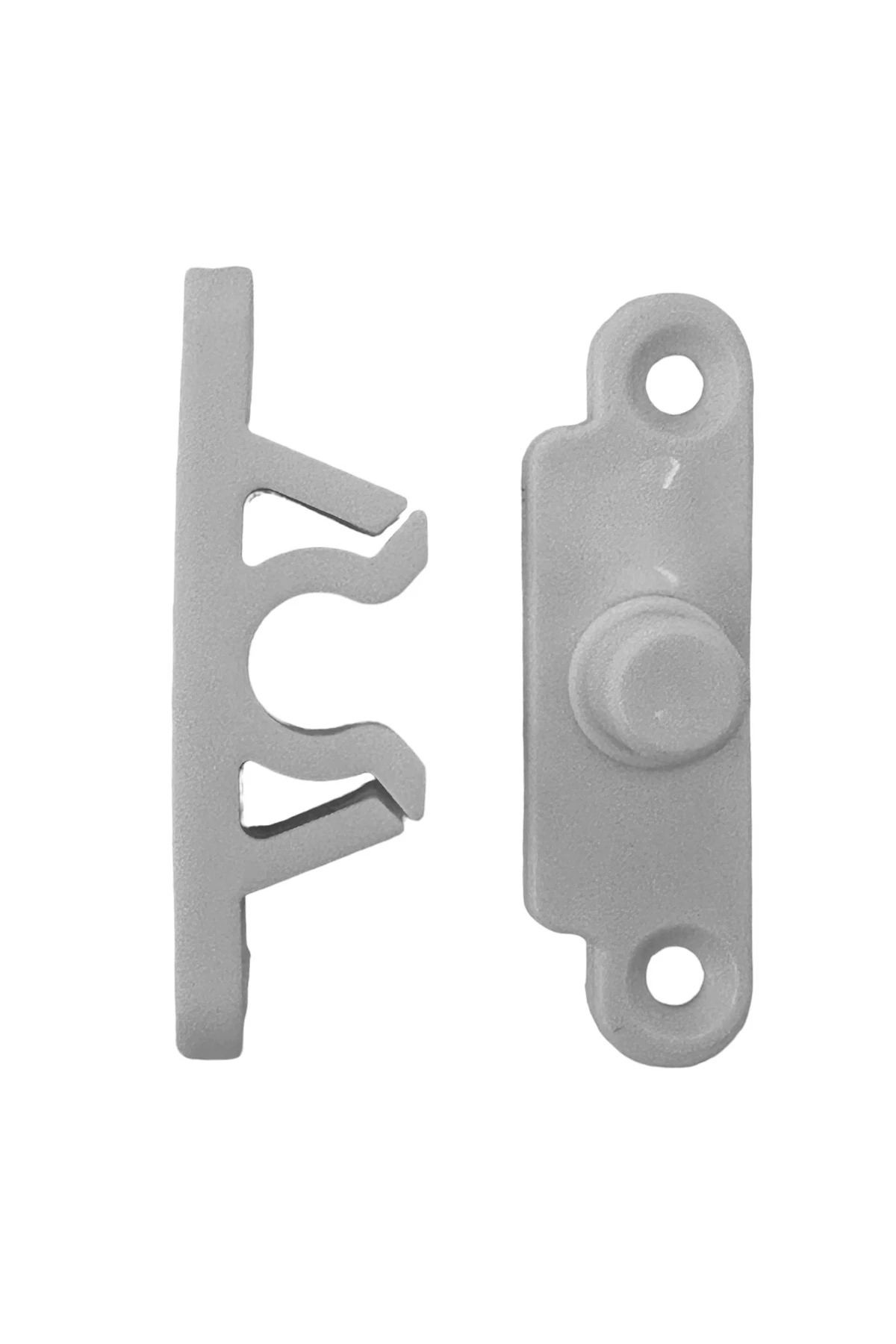 Sineklik Ve Dolap Kapakları Için Çıt Çıtlı Tutucu Kilit 4lü Beyaz