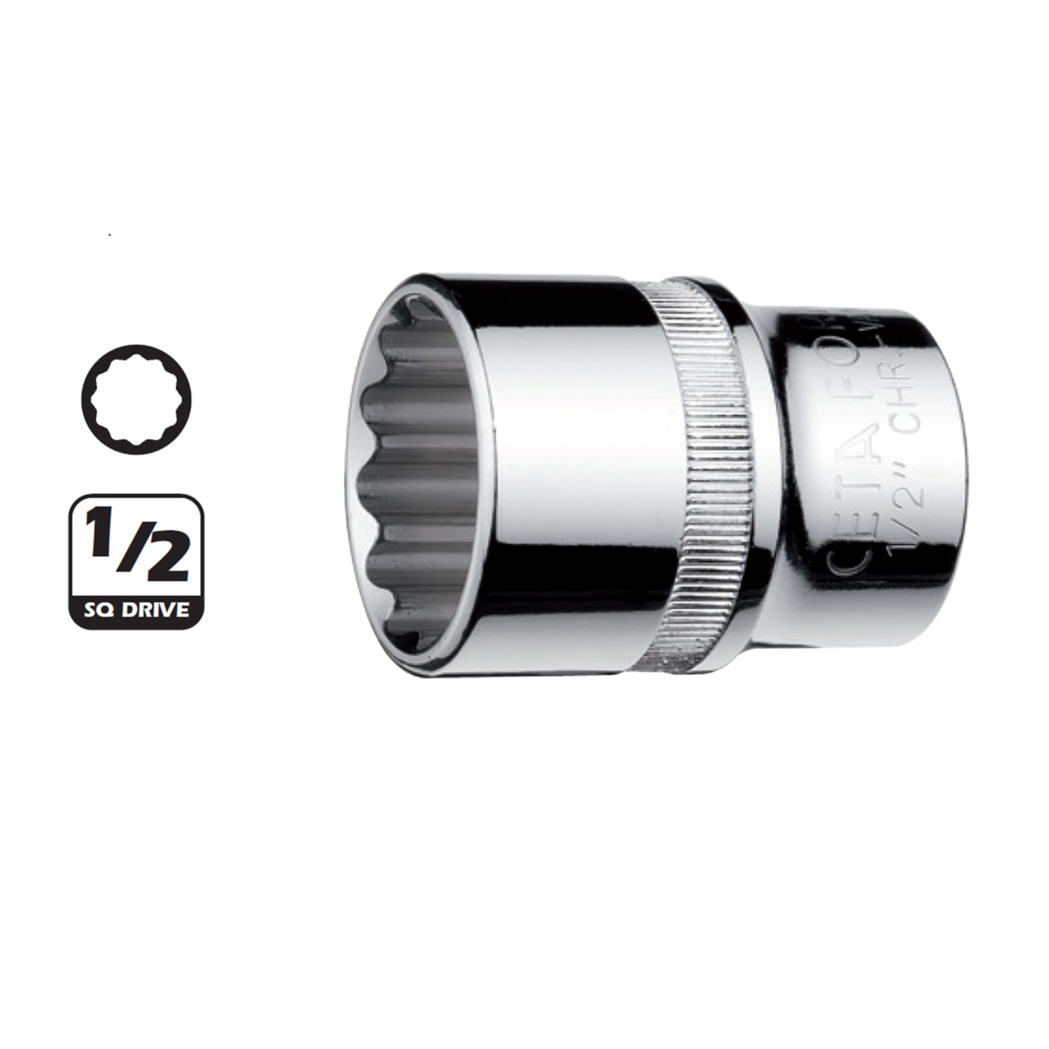 C22-B27 27 Mm 1/2” 12 Köşe (Yıldız) Lokma Anahtar