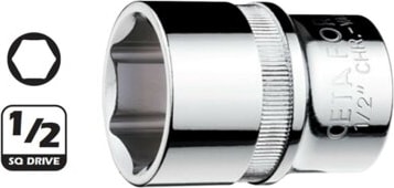 Ceta 1/2" 6 Köşe Lokma Anah 25 MM-C22 H25