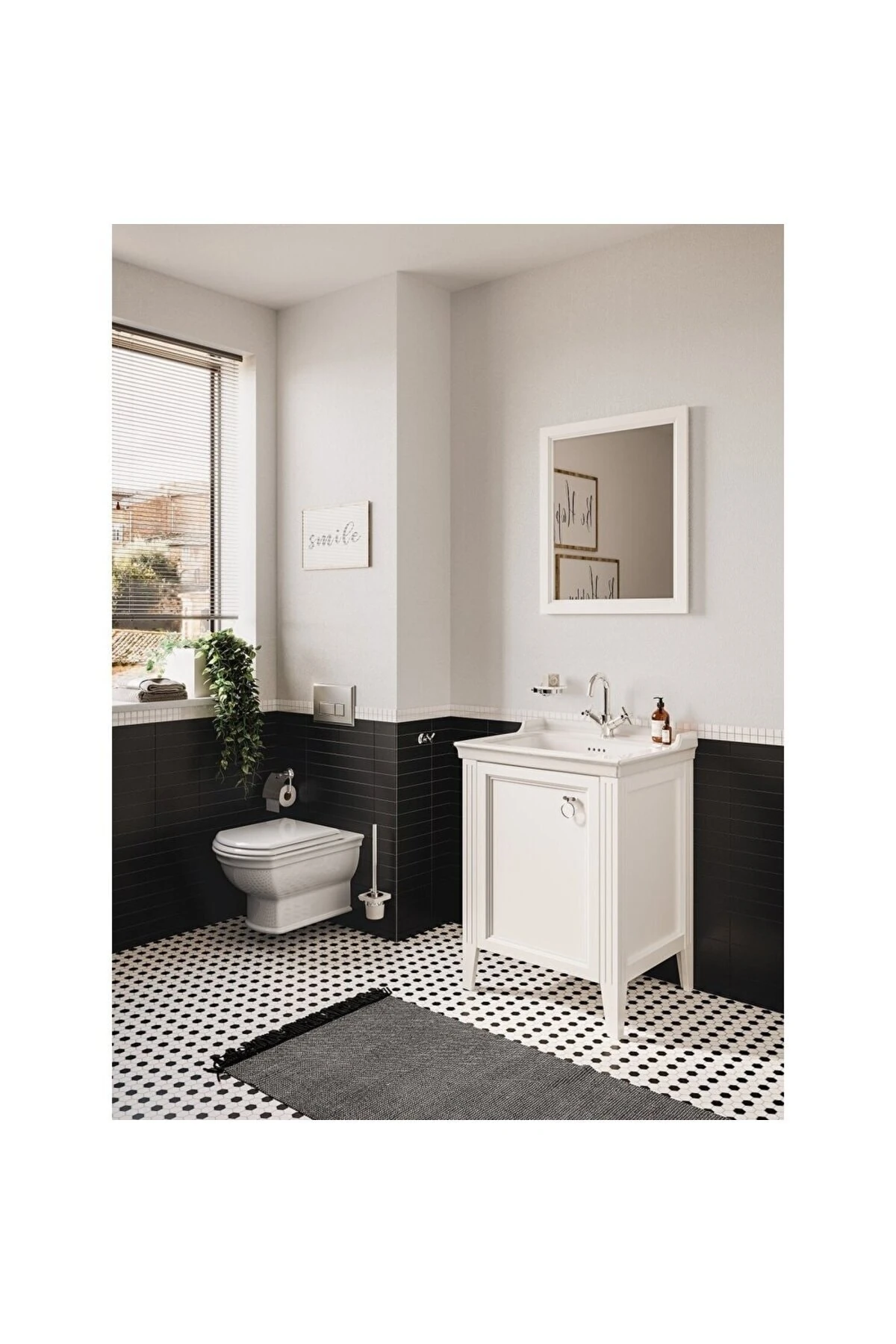 Valarte 7805b003-0090 Rim-ex Asma Klozet, 54 Cm, Beyaz