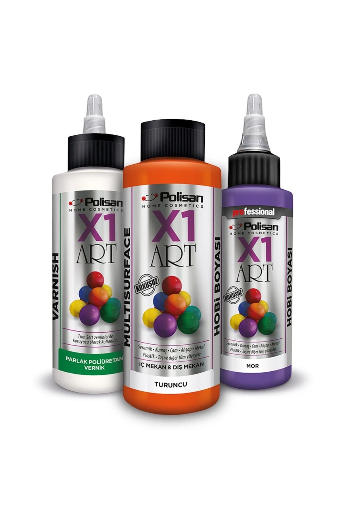 X1 Art Mutlisurface Akrilik Hobi Boyası 120 Ml