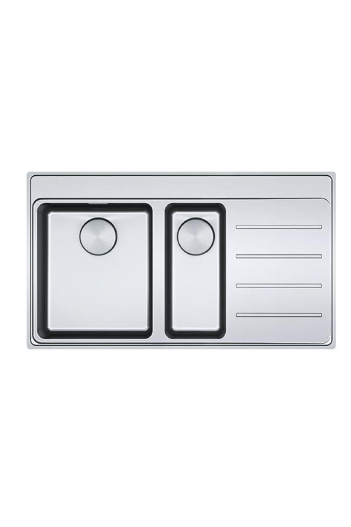 Myx 251-86 Tpl Sağ Damlalıklı Mythos Inox Eviye