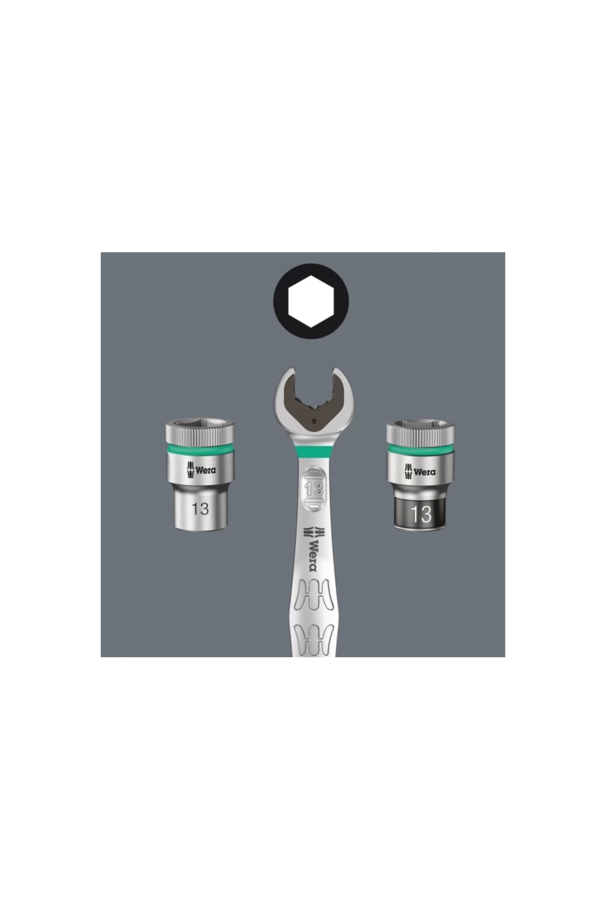 8790 Hma Uzun 1/4" Lokma 15mm 05004512001