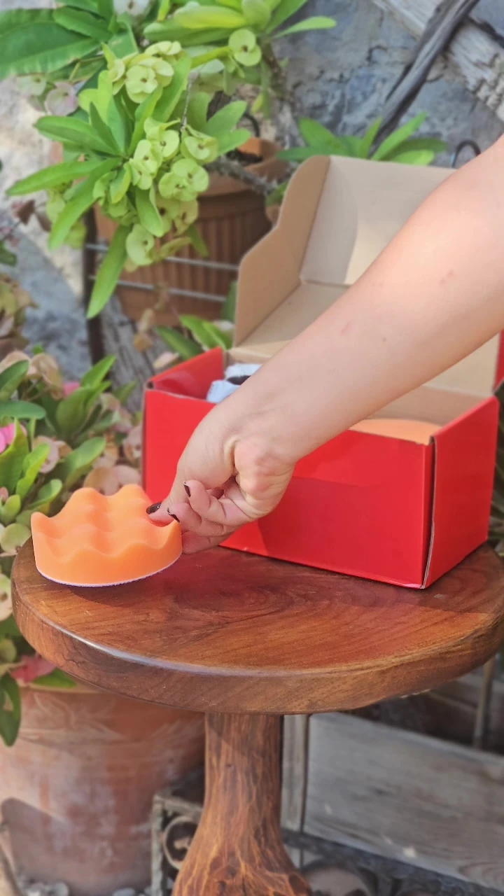 Acc-1199 Şarjlı Polisaj Makinesi – 10 cm Parlatma Yüzeyi, Sünger Seti, Hafif ve Ergonomik Tasarım