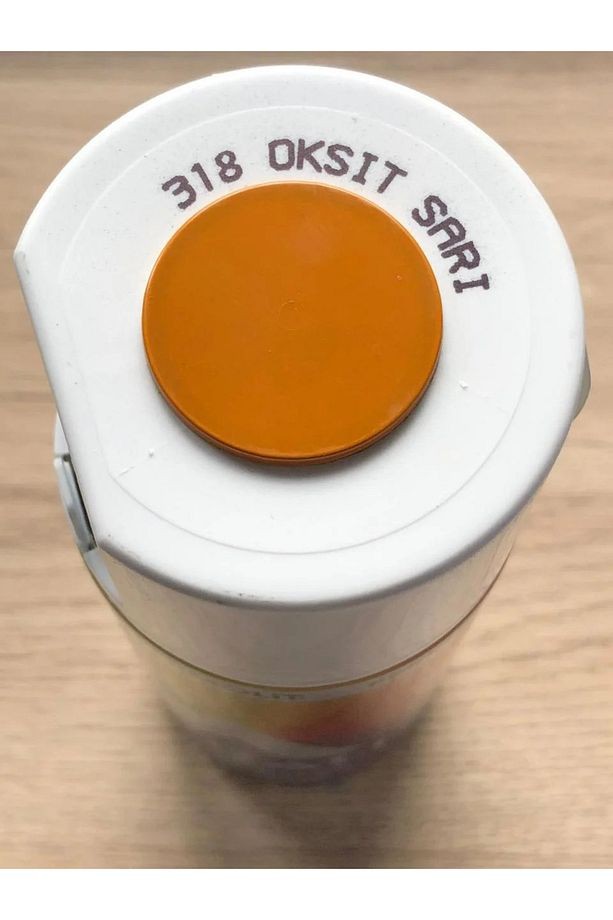 Oksit Sarı 318 Sprey Boya (3 ADET)