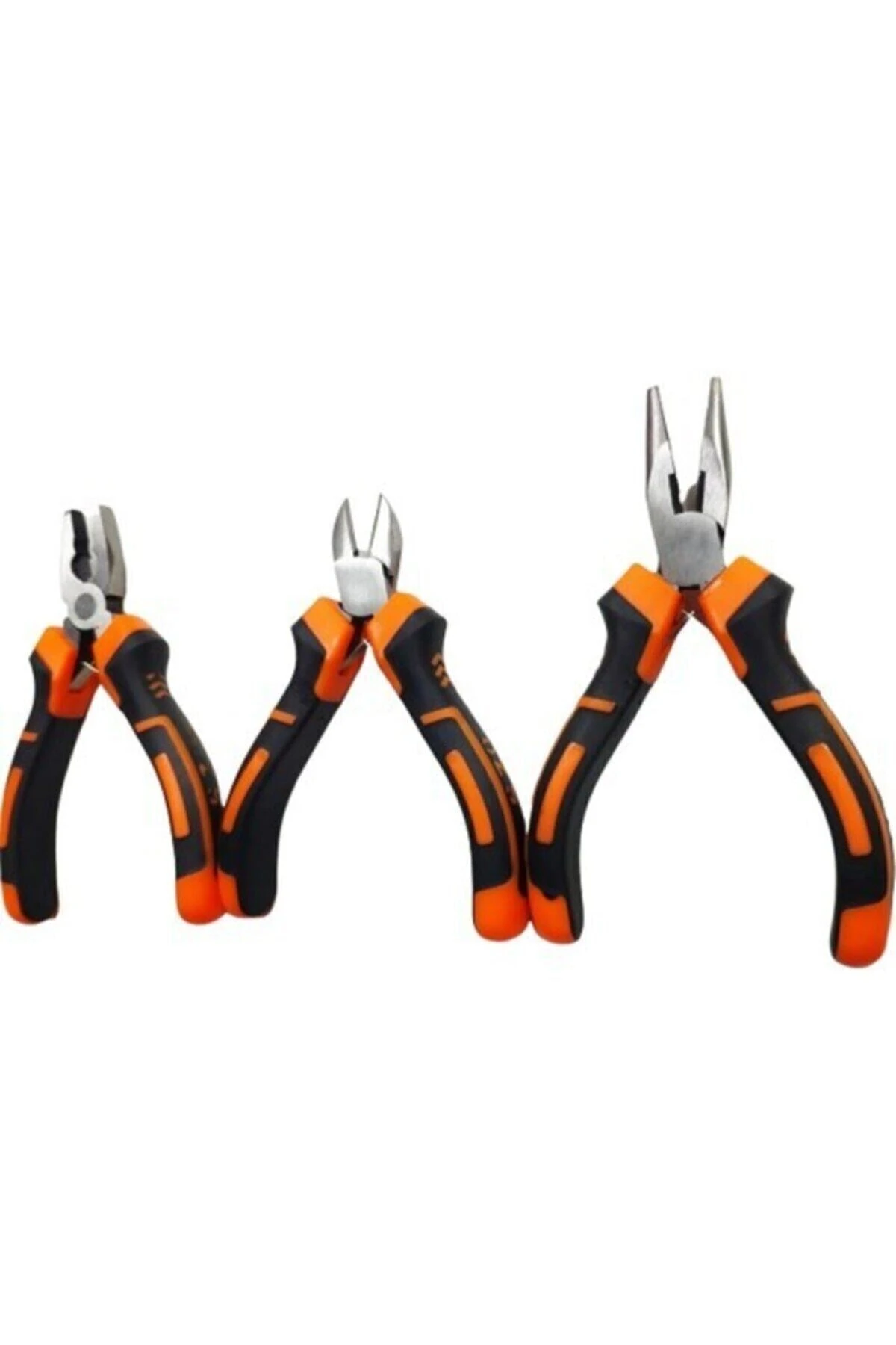 Emg 3 Lü Mini Pense - Yan Keski - Kargaburun Elektrikci Seti