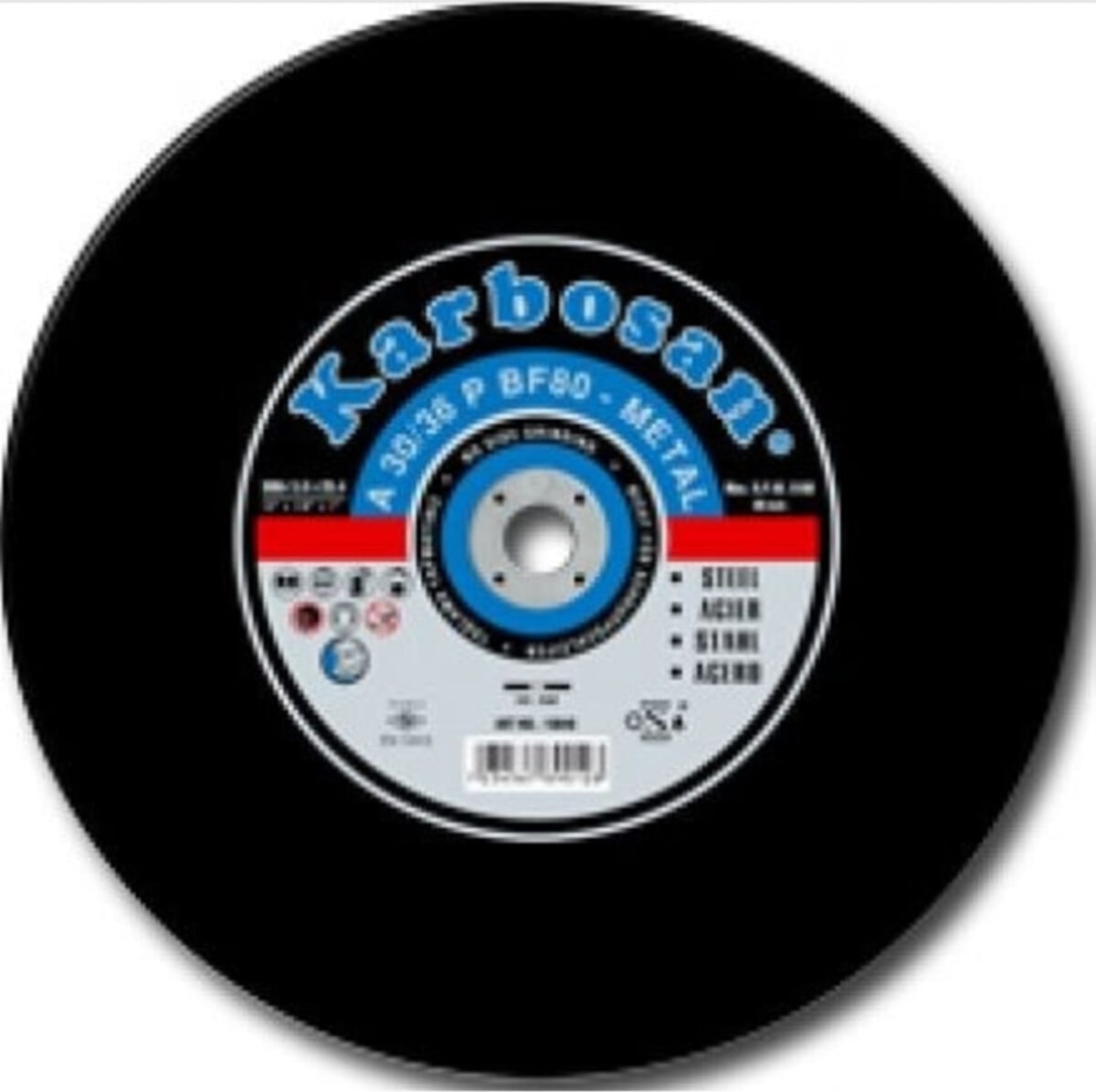 KARBOSAN 300 x 3,0 x 25,4 Metal Kesme Taşı