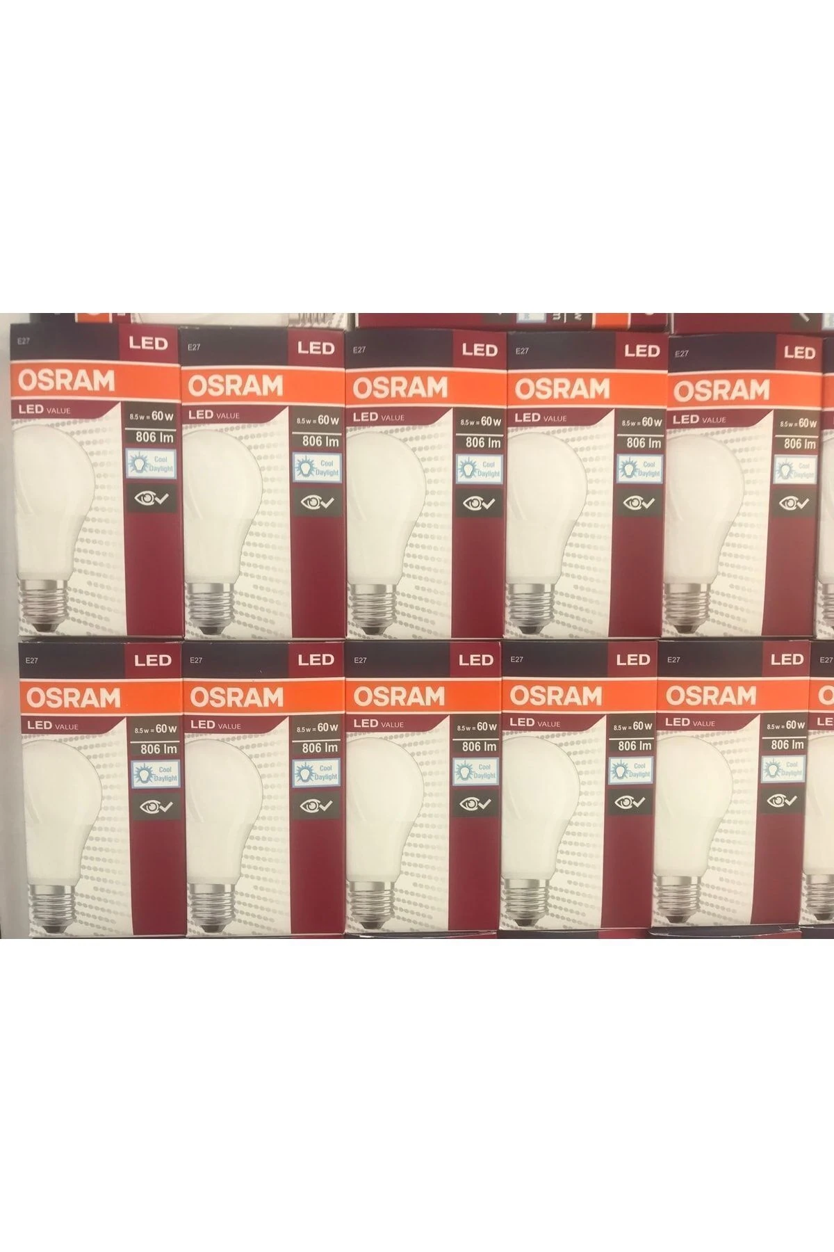 Osram 8,5w Led Ampul Beyaz 10 Lu Paket