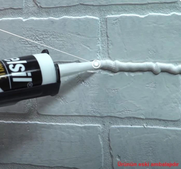 Silikonize Mastik Bronz 500 Gr. - 1 Adet