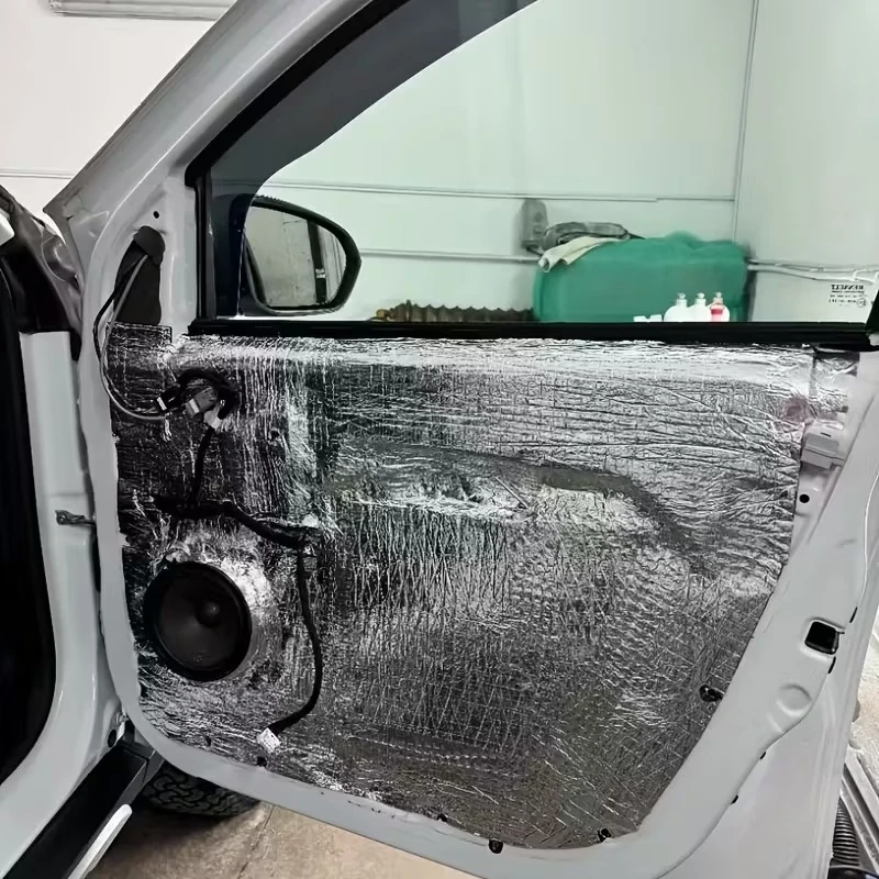 9MM*60CM*100CM (0,60M2) Folyolu Yapışkanlı Otomobil Karavan Ses Yalıtım