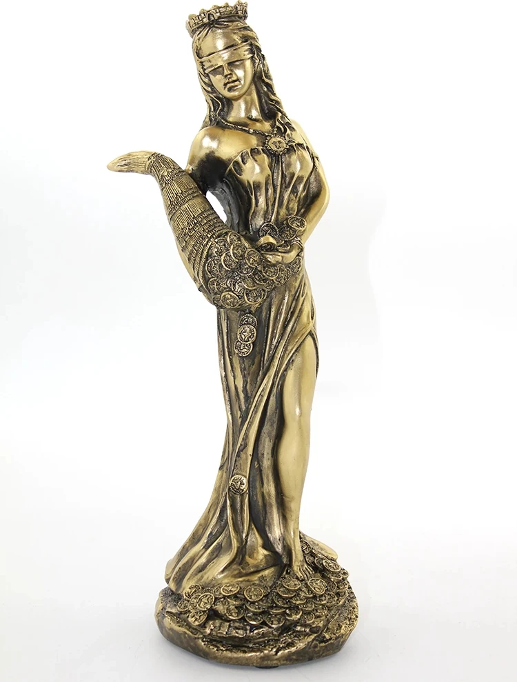 Polyester Bereket Tanrıcası Fortuna Figürü ALK2829