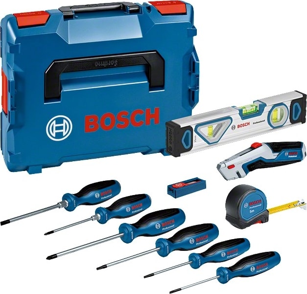 BOSCH Profesyonel El Aleti Seti 19 Parça+L-Boxx 102