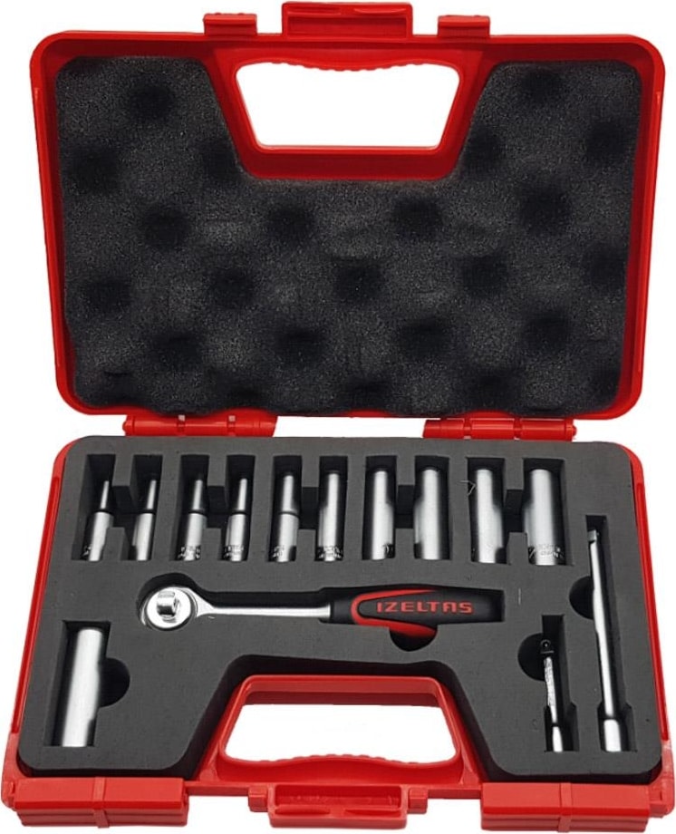 Derin Lokma Anahtar Takımı 1/4" 14 Parça 1107006014