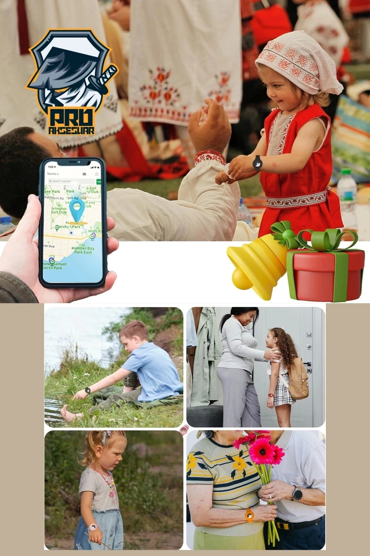 Airtag Uyumlu Kordon (Anahtarlık ) & Bileklik - Çok Amaçlı Yumuşak Silikon Kılıf