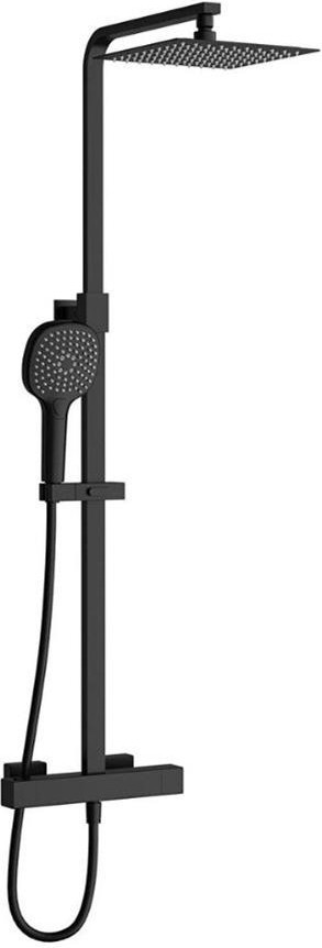 Aquaheat Bliss S 230 Duş Sistemi Mat Siyah A4720236