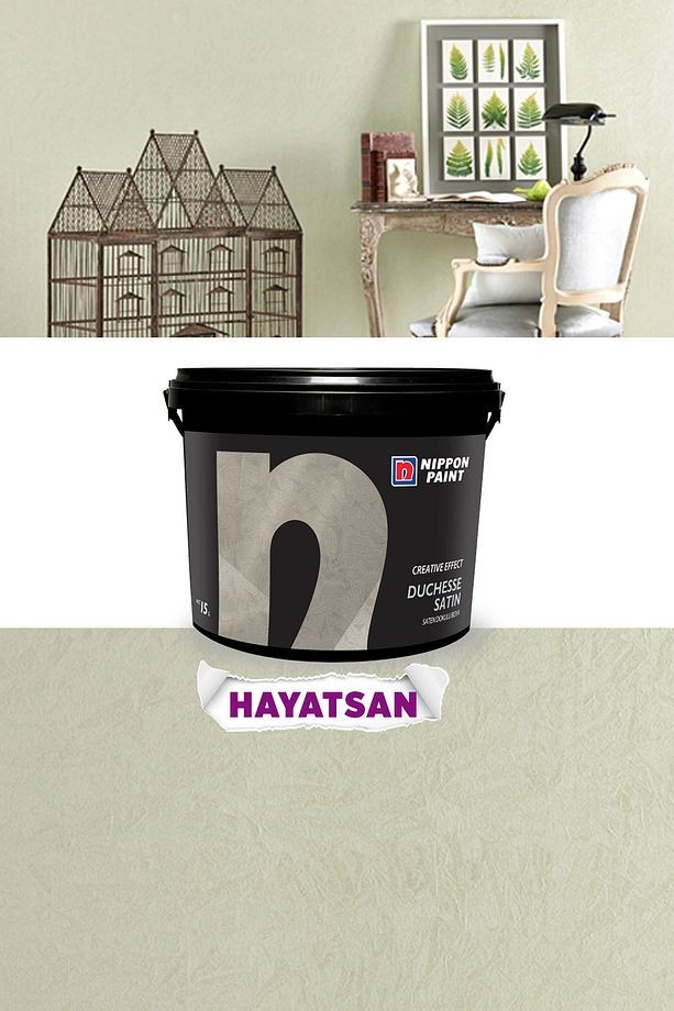 DUCHESSE SATIN - saten dokulu dekoratif boya