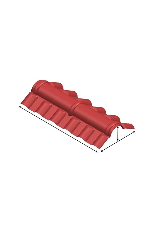 Tepe Mahya Royalwave Pvc-Asa Kiremit Çatı Paneli