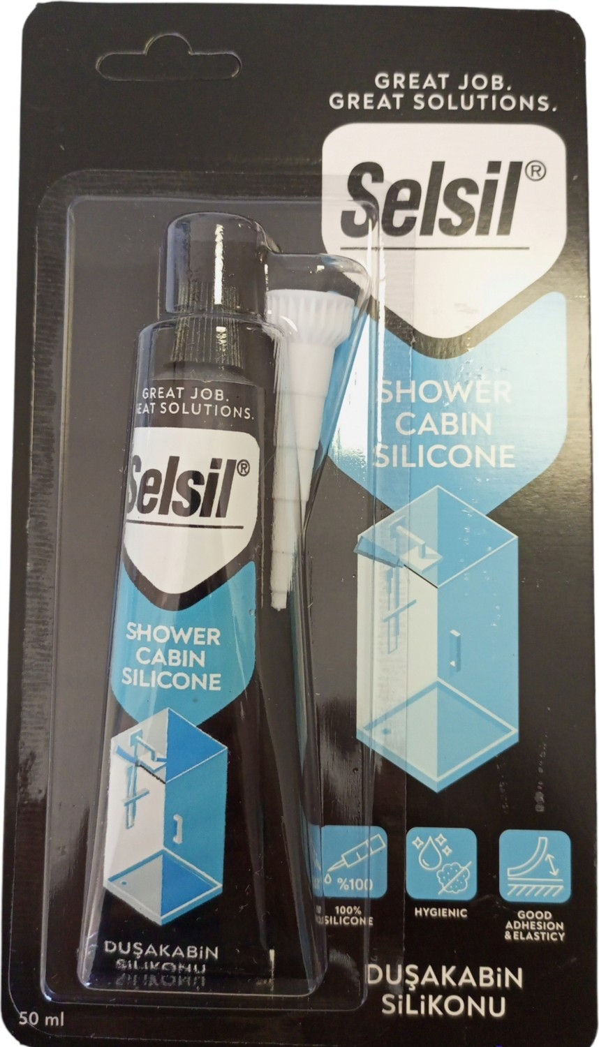 Tüpduşakabin Silikonu 50 Ml - Şeffaf