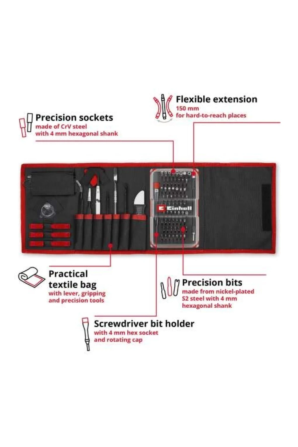 Orijinal 84 Parça Hassas Bits Seti - 49115050