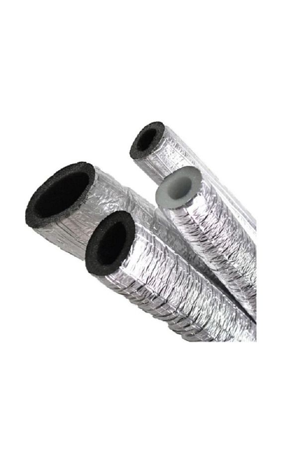 28/10 Mm 10 Metre Polietilen Alüminyum Folyolu Izole Boru Kılıfı (3/4)