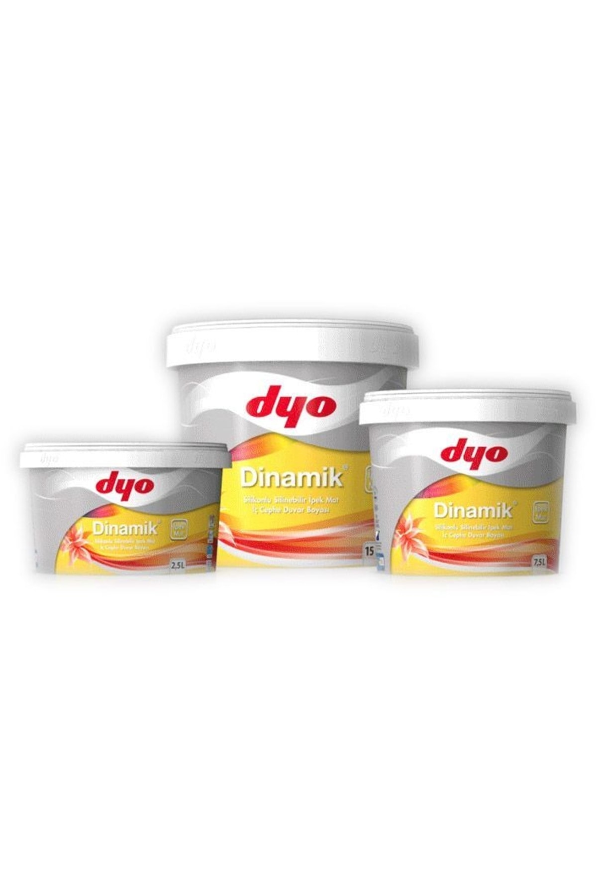 Dinamik Ipekmat Silinebilir Duvar Boyası - Beyaz