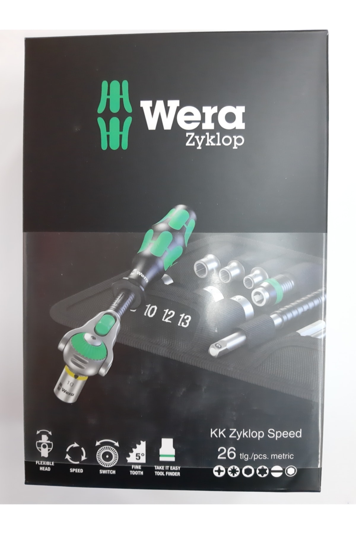 K. Kompakt Zyklop 1/4" Set 05051045001 26 Parça