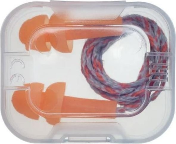 Whisper (5 Kutu - 5 Çift) 70 cm Boyun Ipli Su Geçirmez Silikon Kulak Tıpası Ses Gürültü Yüzme Uyku Için Tekrar Kullanılabilir Yıkanabilir Kulak Tıkaçları