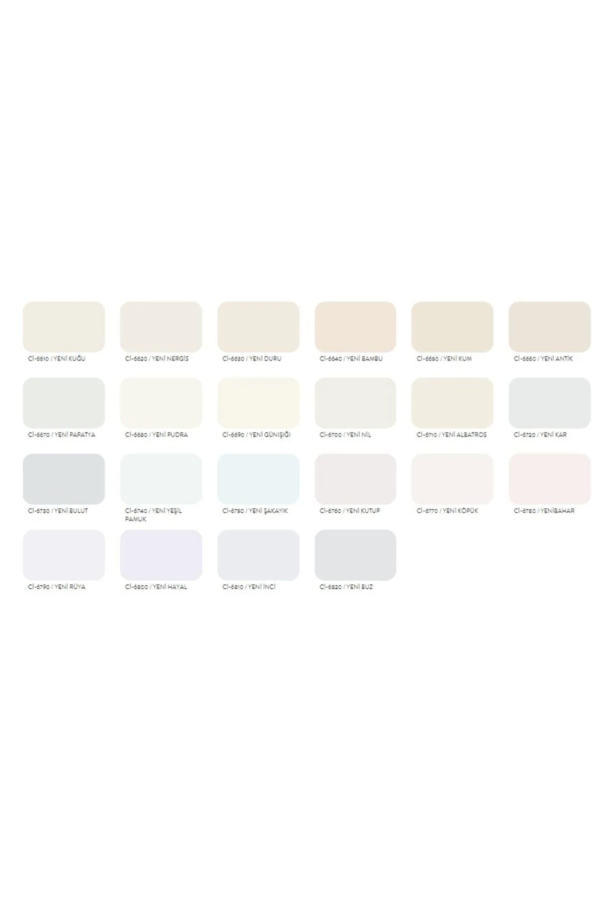 Elegans Extra Yarı Mat Silikonlu (küf Önleyici- Antibakteriyel) Ci-6790 Yeni Rüya 2.5 Lt.