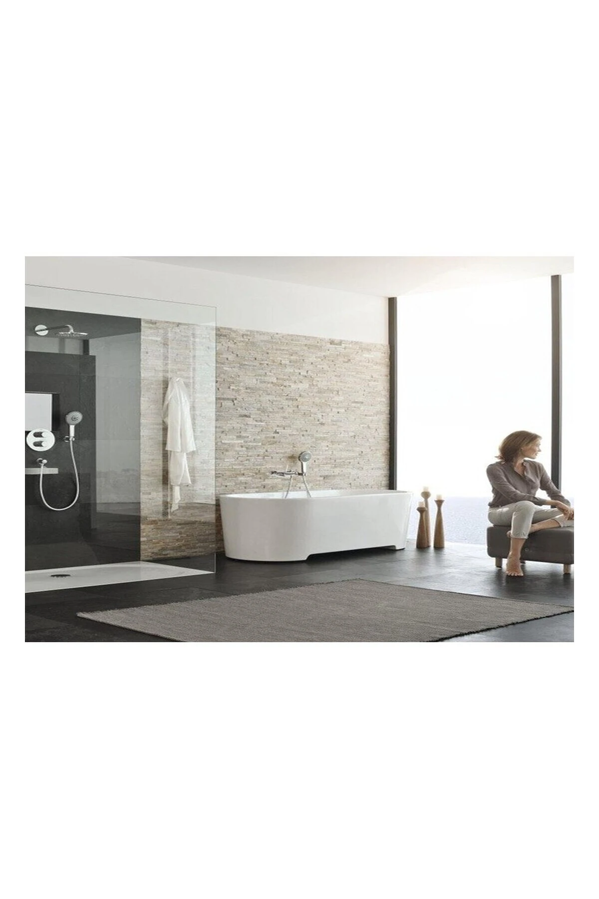 Eurodisc Joy Tek Kumandalı Banyo Bataryası - 23431Ls0