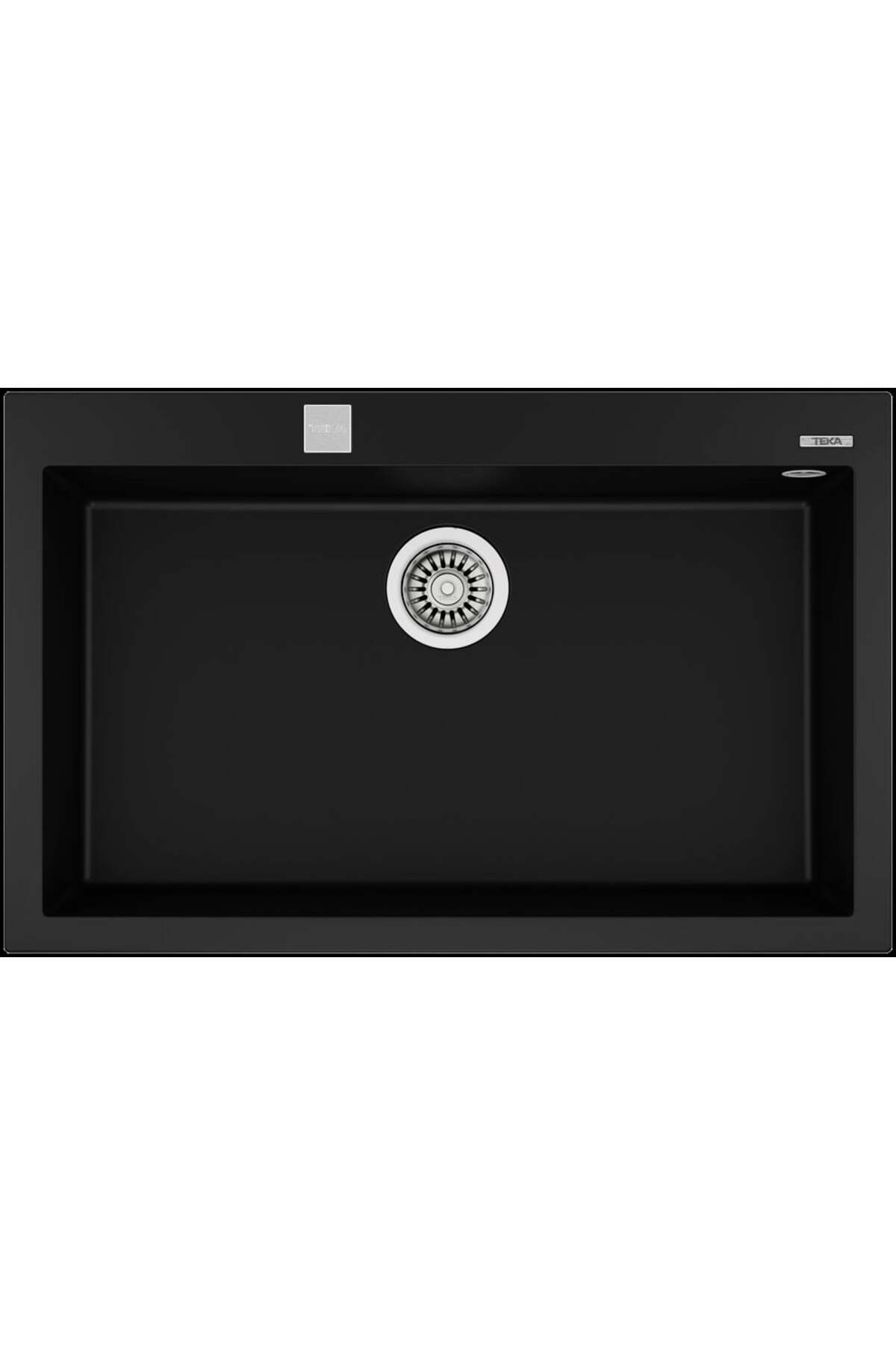 Siyah Forsquare 72.40 Tg Tek Gözlü Damlalıksız Granit Eviye (.115230000)