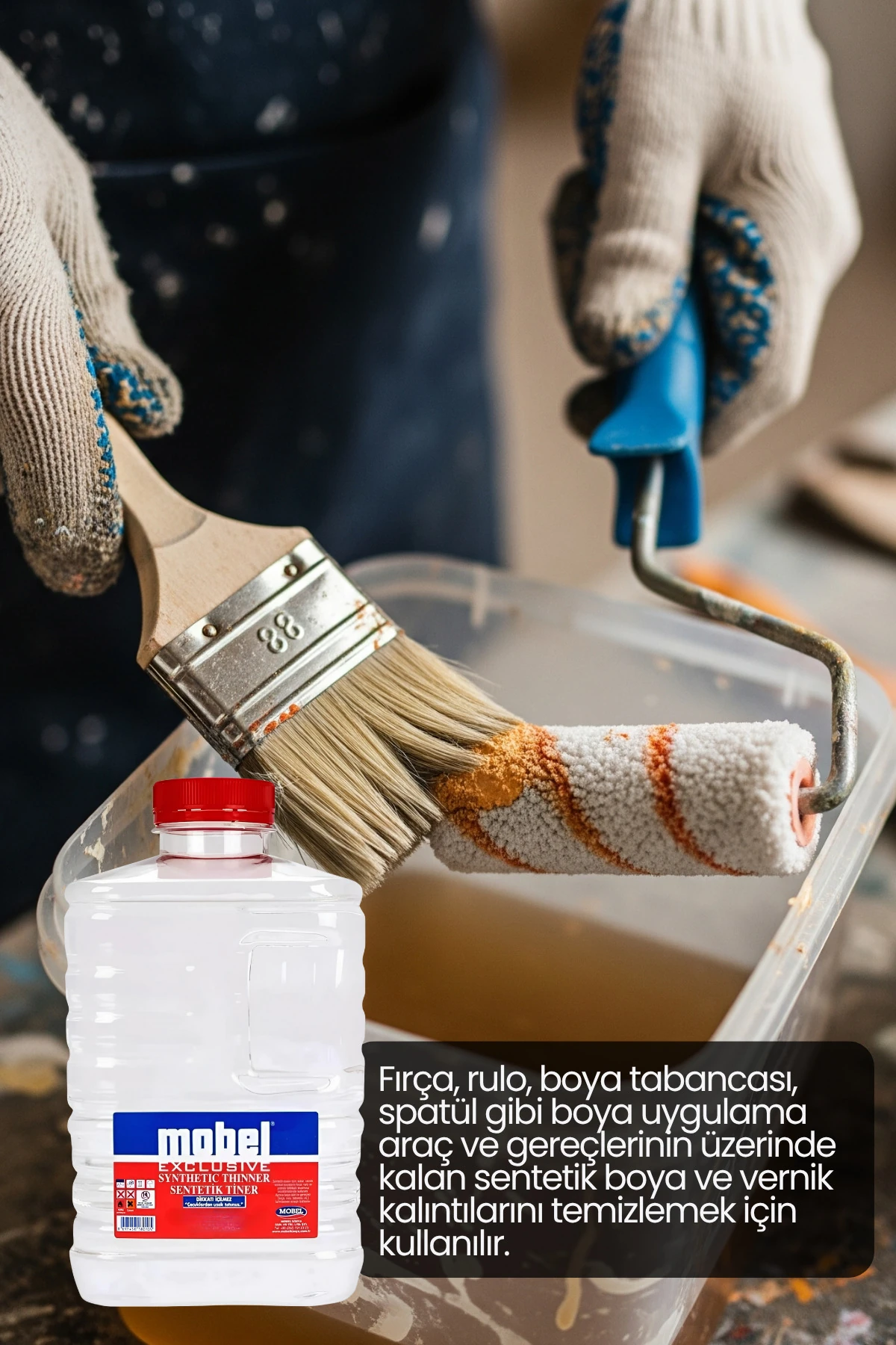 Exclusive Sentetik Tiner 2500ML (2,50L) | Genel Kullanıma Uygundur