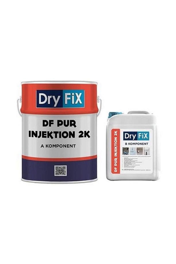 Df Pur Injektion 2k Poliüretan Esaslı Enjeksiyon Reçinesi 27.5 Kg Set