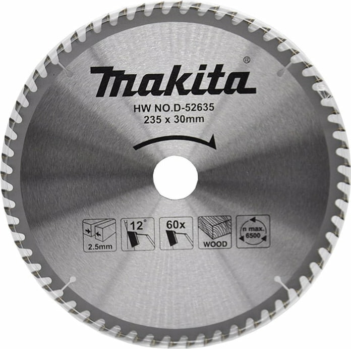 MAKİTA D-52635 Daire Testere 235X60 Diş
