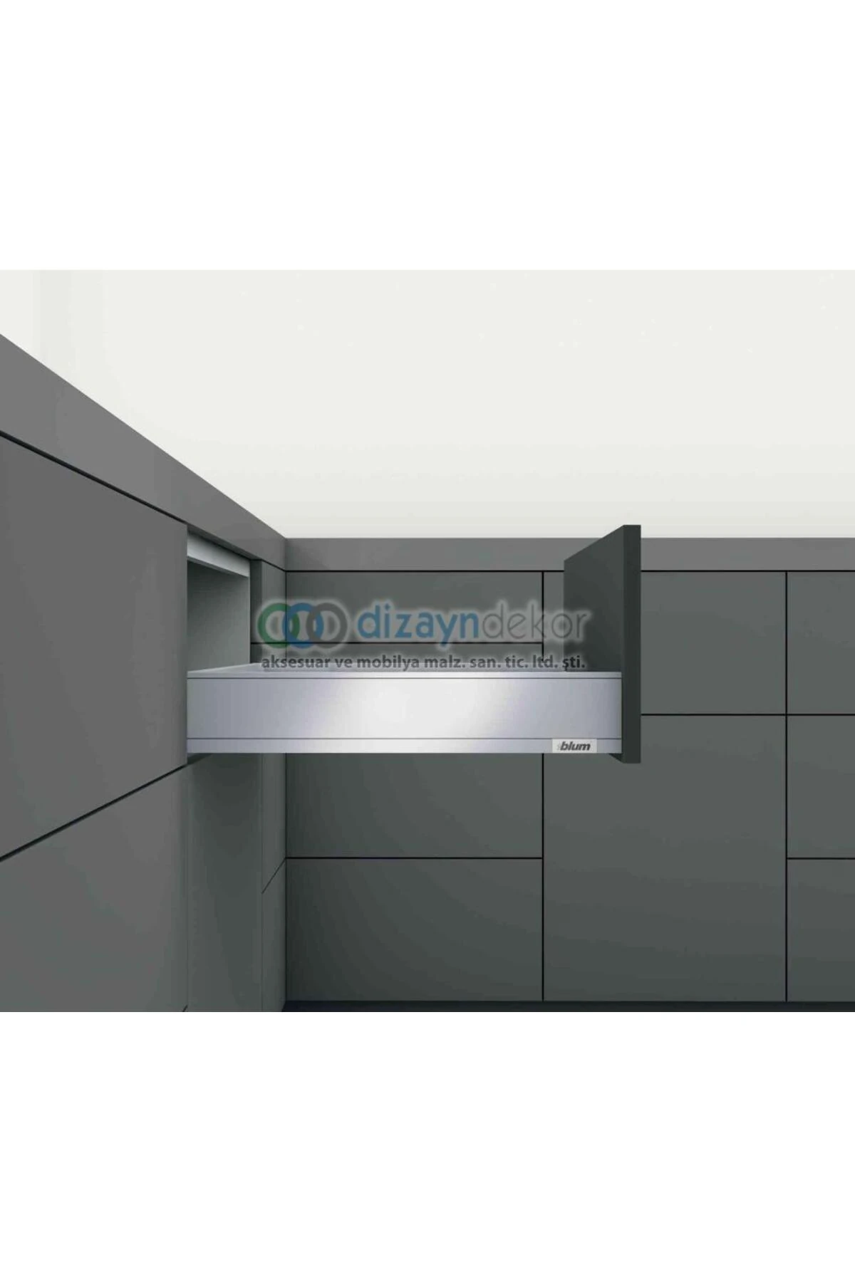 Legrabox M Pure 45 Cm. Bas-aç Frenli