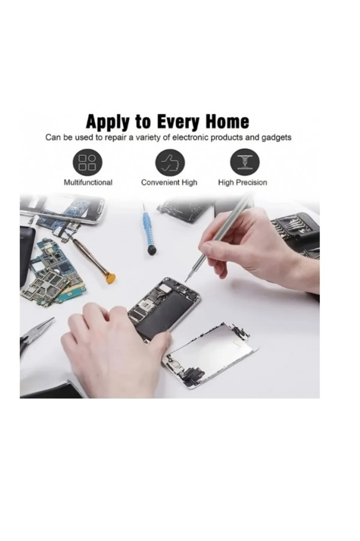 25 Parça Çok Fonksiyonlu Hassas Tornavida Seti