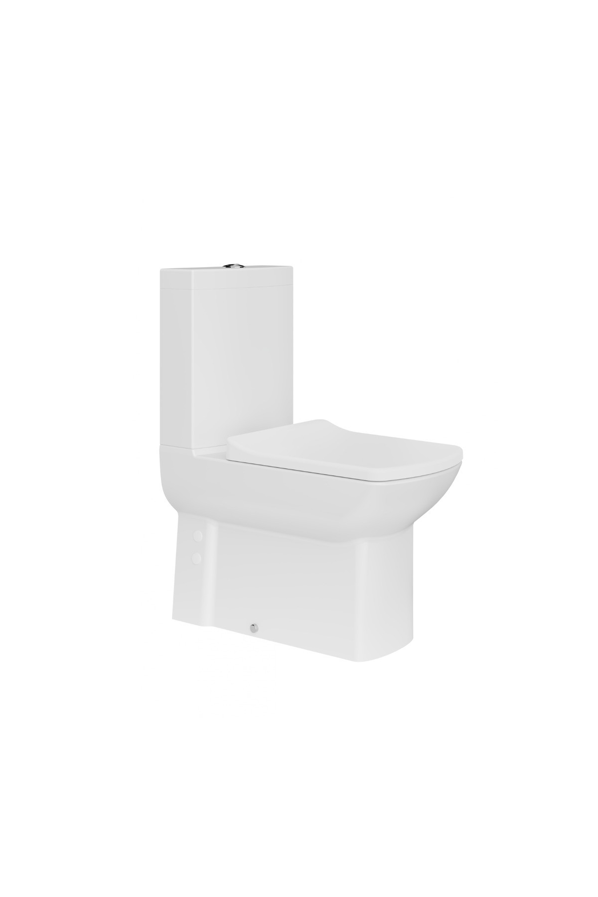 Lara Duroplast Yavaş Kapanan Klozet Kapaklı Beyaz Set