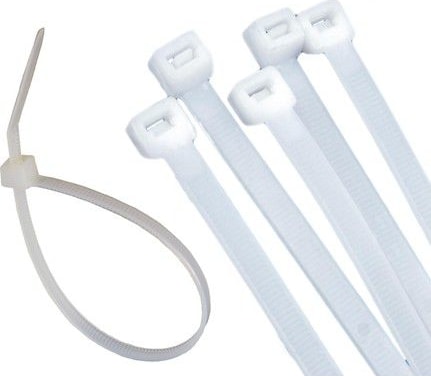 Cırt Kelepçe - Kablo Bağı 3X100 mm Beyaz