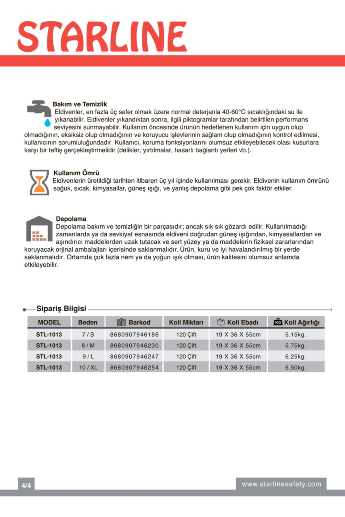 Stl-1013 İş Eldiveni