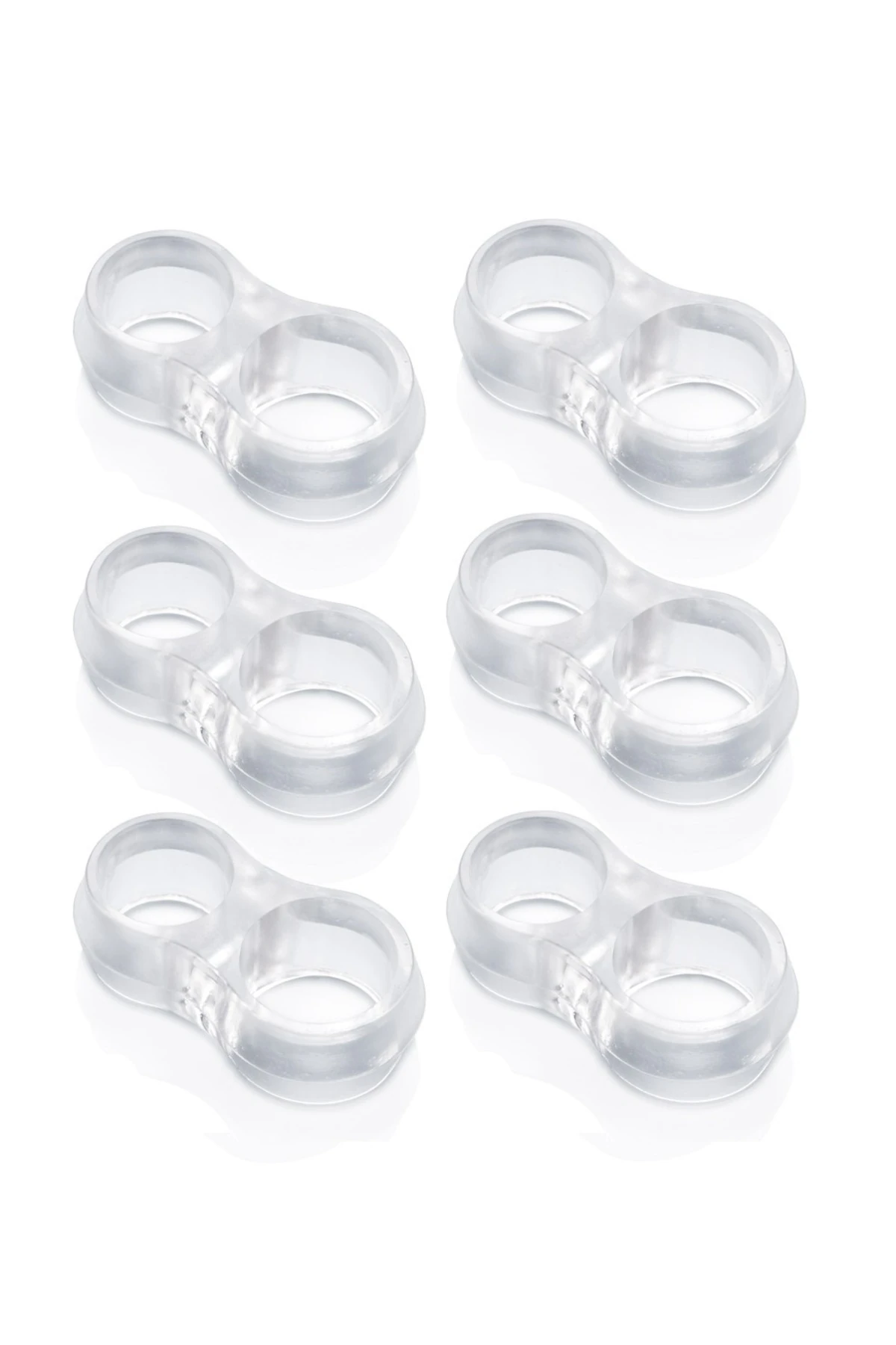 Plastik 8’li Kapı Kolu Pencere Stoperi, Kapı Arkası Duvar Koruyucu Tampon Silikon Durdurucu