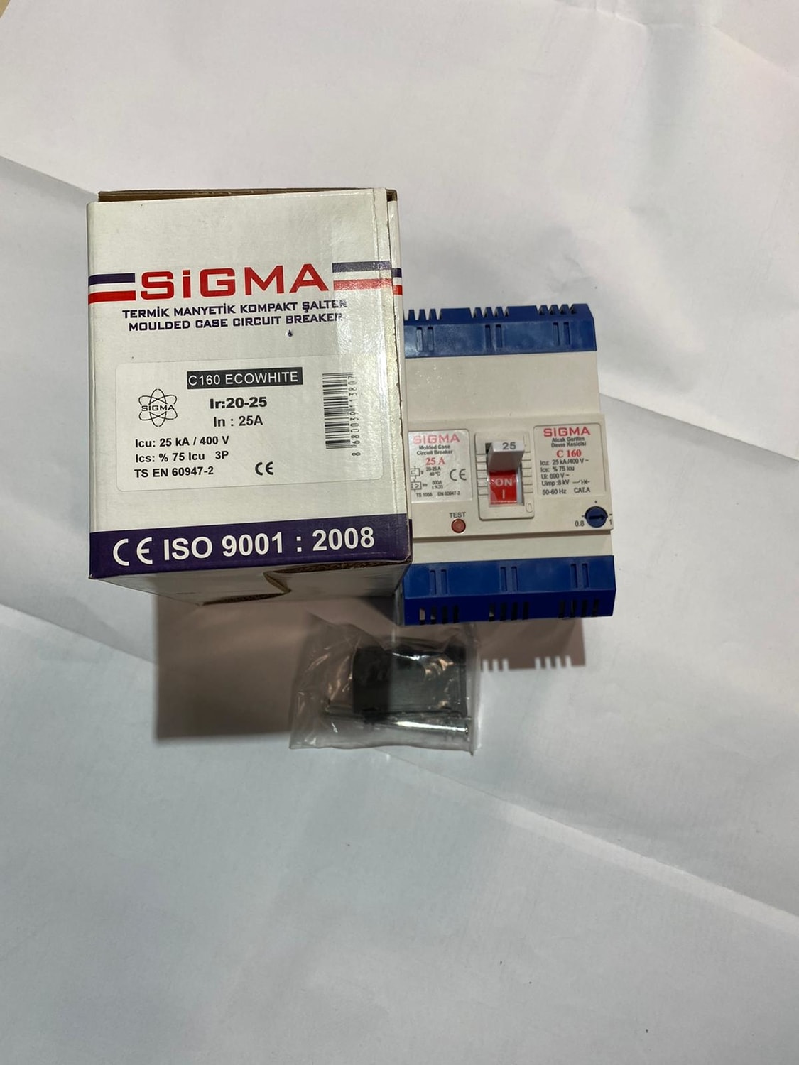 3C16025 3p 25 A 25 Ka Ayarlı Tmş Kompak Şalter