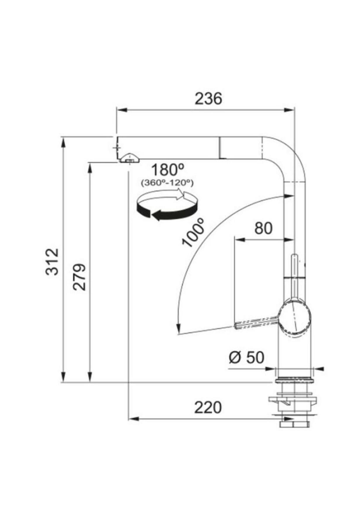 Maris MRG 210/110-52 SLATE GRİ Granit Evye ACTİVE PLUS DOCCİA 2.0 Batarya COMFORT Sıvı Sabunl