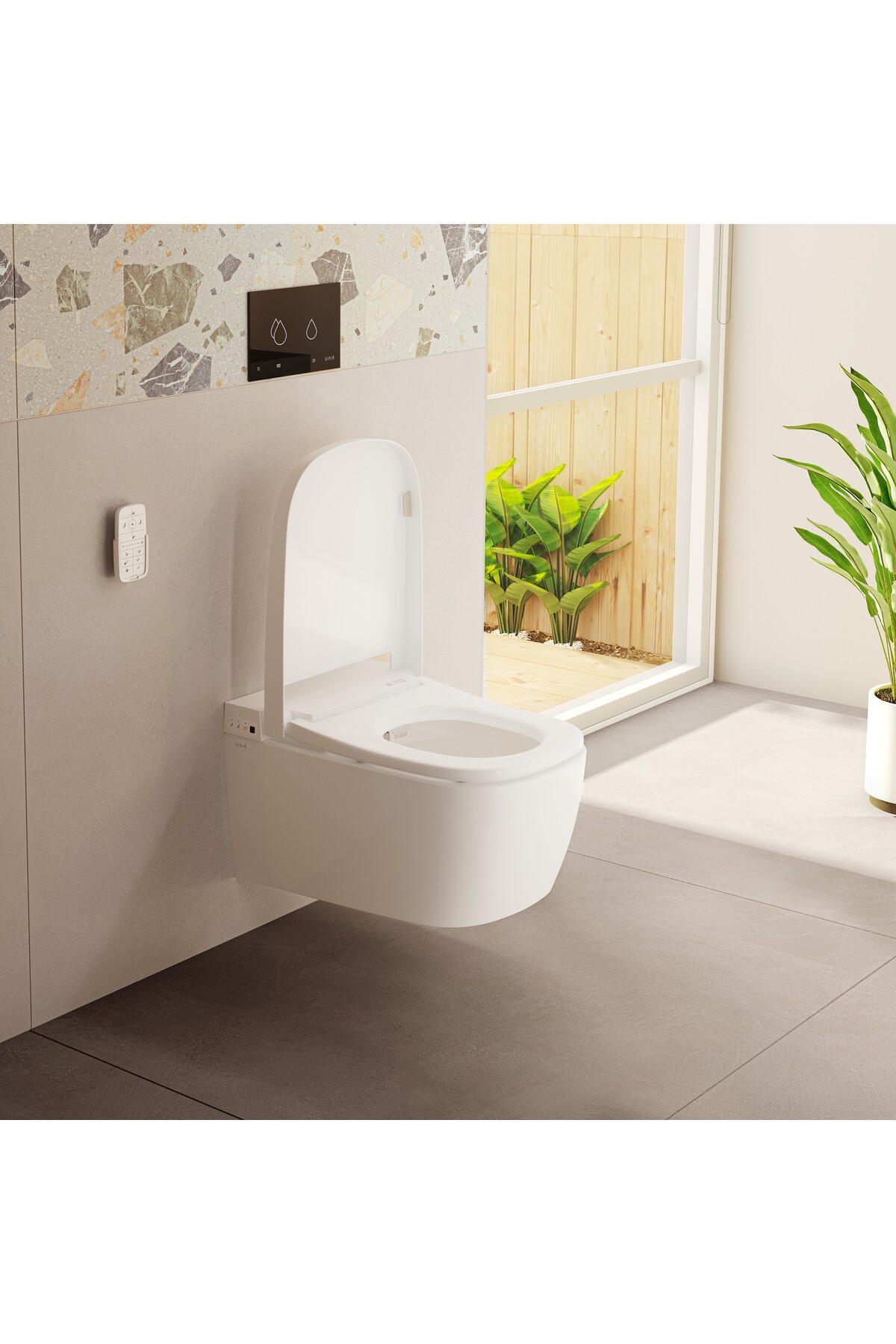 V-Care Comfort 5674B003-6194 Akıllı Klozet, 60 cm, Beyaz