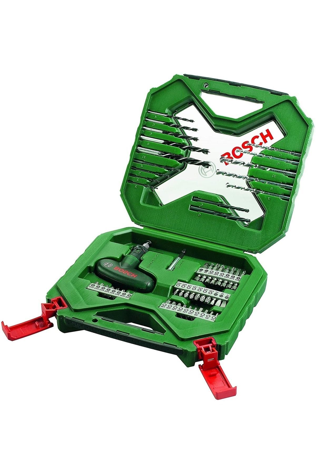 Gsb 185-li (tek Akülü) Kömürsüz Darbeli Matkap Vidalama Şarjlı Matkap + 54 Parça Aksesuar Seti