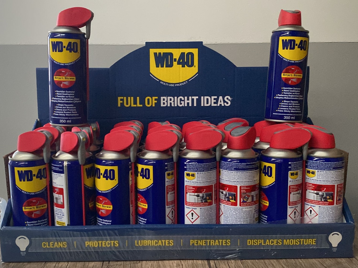 Wd-40 Çok Amaçlı Pas Sökücü Yağlayıcı Smart Straw Sprey 350 ml 12'li Paket