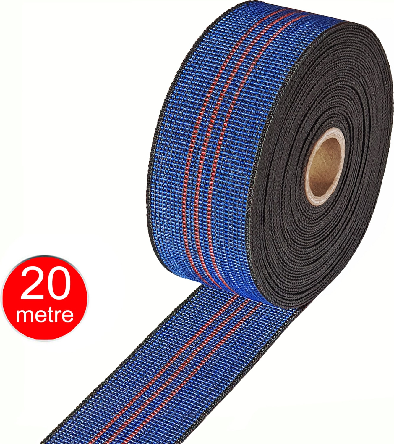 Aletçantam 5cm Geniş Bant Kolon Lastik Sandalye Koltuk Kanepe Taban Döşeme Lastiği -20 mt
