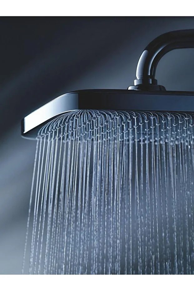 Tempesta System 250 Kare Duvara Monte Duş Sistemi, Yön Değiştiricili, Krom-beyaz 26694000