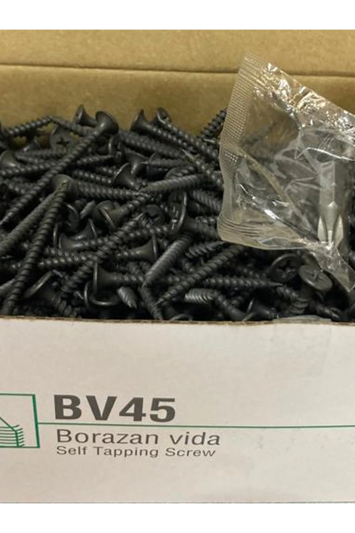 BORAZAN ( SİVRİ ) VİDA 45MM BV45MM (1.000 ADET)